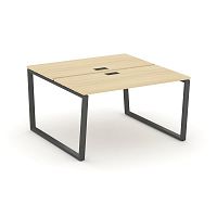 Style Project Рабочая станция 2-х сторон. SN-6T2.DRS-012 Акация Лорка/Металл Антрацит/Заглушка Пласт