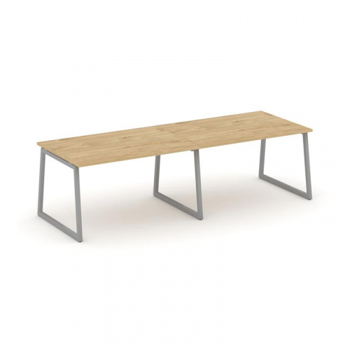 Style Project Стол переговорный SN-4T1.SPRG-014.3 Акация Лорка/Металл Антрацит 3160*980*750 фото 2 Style Project Стол переговорный SN-4T1.SPRG-014.3 Акация Лорка/Металл Антрацит 3160*980*750 фото 2