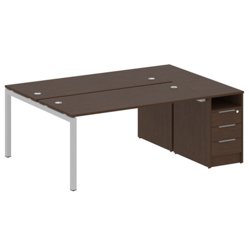 Бенч-система с тумбой на П-обр. м/к Metal System Quattro 50БП.РС-СТП-2.4 фото 9