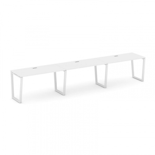 Style Project Рабочая станция 1 сторон. SN-6T2.ORS-031 Акация Лорка/Металл Антрацит/Заглушка Пластик фото 17