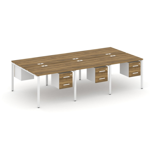 Бенч-система на 6 мест с подвесными тумбами Concept CN.DRS-153 фото 8 Бенч-система на 6 мест с подвесными тумбами Concept CN.DRS-153 фото 8