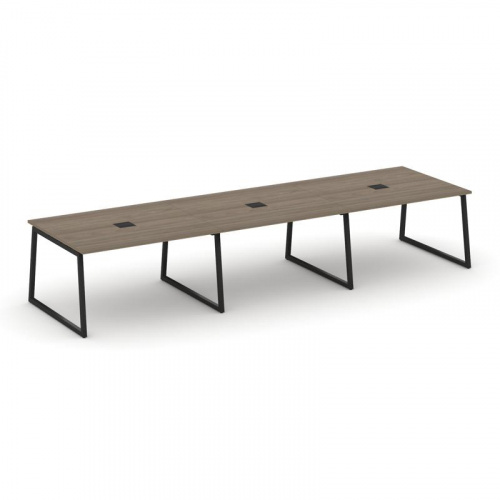 Style Project Стол переговорный SN-4T1.SPRG-052 Акация Лорка/Металл Антрацит/Заглушка Металл Антраци фото 5 Style Project Стол переговорный SN-4T1.SPRG-052 Акация Лорка/Металл Антрацит/Заглушка Металл Антраци фото 5