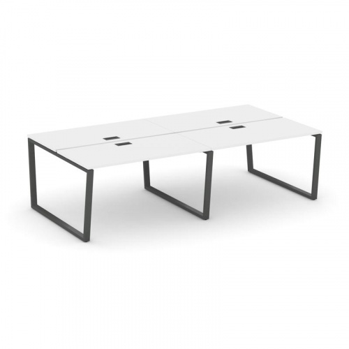 Style Project Рабочая станция 2-х сторон. SN-6T2.DRS-042 Акация Лорка/Металл Антрацит/Заглушка Пласт фото 26