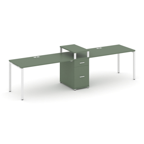 Бенч-система на 2 места с 1 опорной тумбой Concept CN.ORS-421 Бенч-система на 2 места с 1 опорной тумбой Concept CN.ORS-421