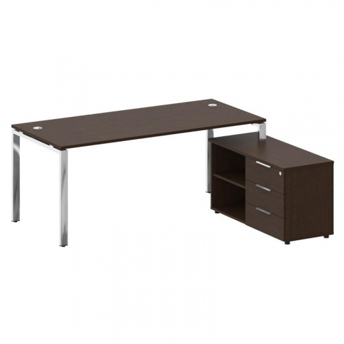 Стол руководителя с тумбой Metal System Direct БГ.СРТ-5.8 (R) фото 2 Стол руководителя с тумбой Metal System Direct БГ.СРТ-5.8 (R) фото 2