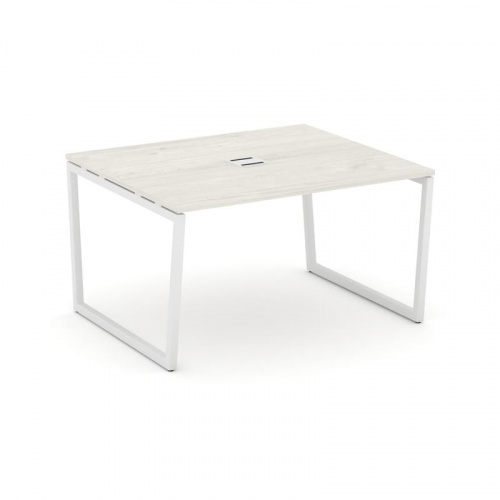 Style Project Стол переговорный SN-4T2.SPRG-032 Акация Лорка/Металл Антрацит/Заглушка Металл Антраци фото 12