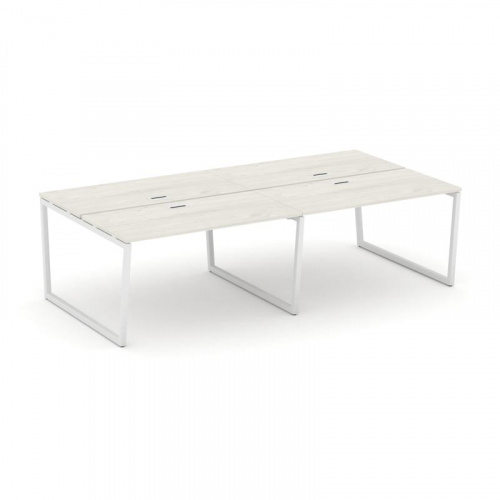 Style Project Рабочая станция 2-х сторон. SN-4T2.DRS-031 Акация Лорка/Металл Антрацит/Заглушка Пласт фото 12