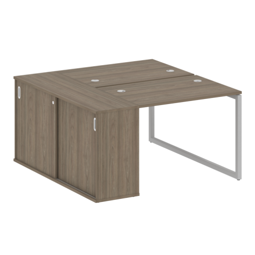 Бенч-система с шкафом-купе на О-обр. м/к Metal System Quattro 40БО.РС-СШК-1.1 фото 3 Бенч-система с шкафом-купе на О-обр. м/к Metal System Quattro 40БО.РС-СШК-1.1 фото 3