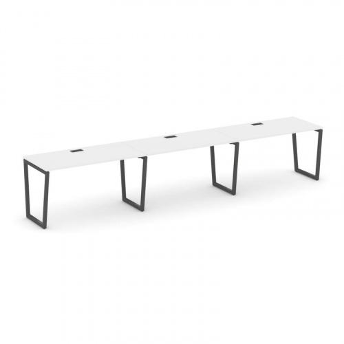 Style Project Рабочая станция 1 сторон. SN-4T2.ORS-031 Акация Лорка/Металл Антрацит/Заглушка Пластик фото 26