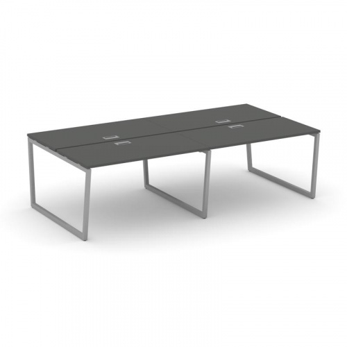 Style Project Рабочая станция 2-х сторон. SN-4T2.DRS-031 Акация Лорка/Металл Антрацит/Заглушка Пласт фото 17