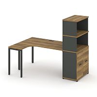 Стол эргономичный с опорным распашным шкафом Concept CN.SA-215(L)