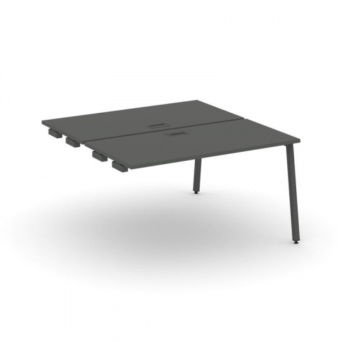 Style Project Стол-приставка к опор. элем. SN-4A.DPRS-004 Дуб Табак/Металл Белый 1580*1232*750 фото 25