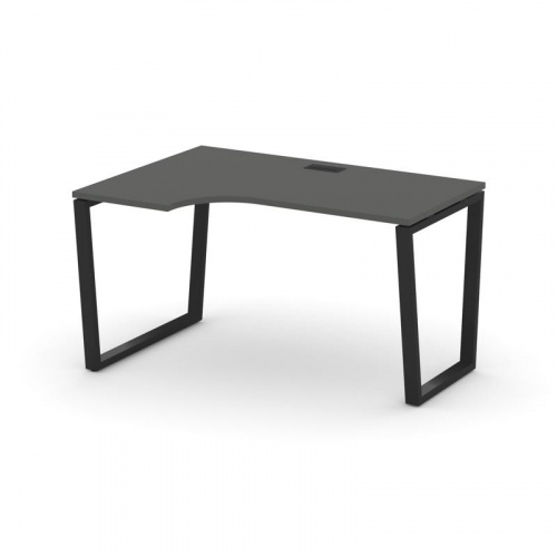 Style Project Стол рабочий эргоном. SN-6T2.SPA-012(L) Акация Лорка/Металл Антрацит/Заглушка Пластик фото 5 Style Project Стол рабочий эргоном. SN-6T2.SPA-012(L) Акация Лорка/Металл Антрацит/Заглушка Пластик фото 5