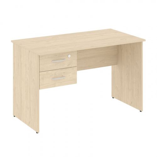 Nova S Стол письменный с подвесной тумбой В.СПТП-2 Бук Артизан 1200*650*750 фото 2