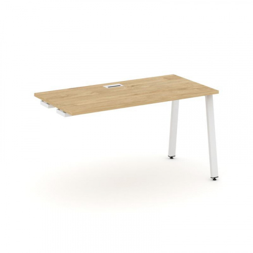 Style Project Стол-приставка к опор. элем. SN-6A.OPRS-014 Дуб Табак/Металл Белый 1580*700*750 фото 19 Style Project Стол-приставка к опор. элем. SN-6A.OPRS-014 Дуб Табак/Металл Белый 1580*700*750 фото 19