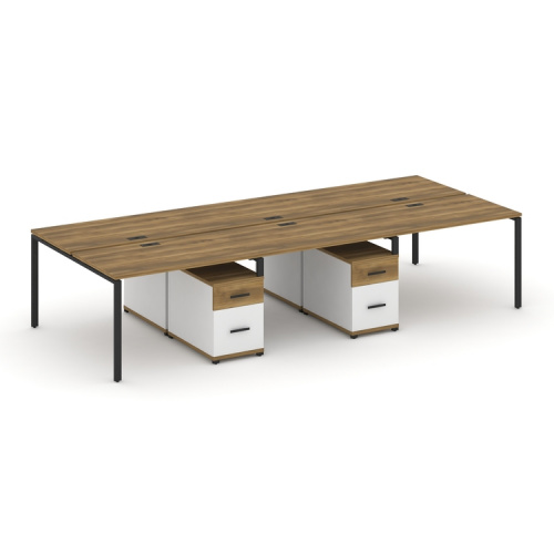 Бенч-система на 6 мест с 2 опорными тумбами Concept CN.DRS-346 фото 7