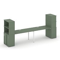 Бенч-система с опорным шкафом-купе Concept CN.ORS-243