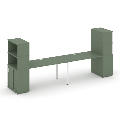 Бенч-система с опорным шкафом-купе Concept CN.ORS-242 Бенч-система с опорным шкафом-купе Concept CN.ORS-242