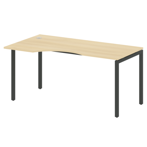 Стол криволинейный левый на П-обр. м/к Metal System Quattro 40БП.СА-1 (L) фото 9