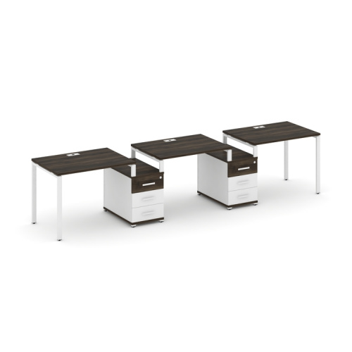 Бенч-система на 3 места с 2 опорными тумбами Concept CN.ORS-325 фото 10