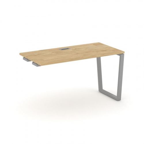 Style Project Стол-приставка к опор. элем. SN-6T2.OPRS-012 Акация Лорка/Металл Антрацит/Заглушка Пла фото 2