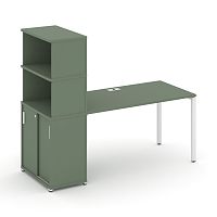 Стол офисный с опорным шкафом-купе Concept CN.SP-242
