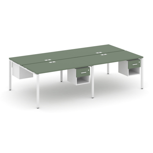 Бенч-система на 4 места с подвесными тумбами Concept CN.DRS-137 фото 5 Бенч-система на 4 места с подвесными тумбами Concept CN.DRS-137 фото 5