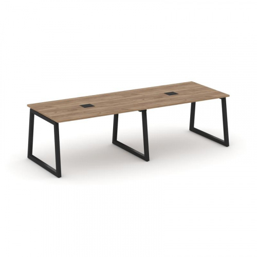 Style Project Стол переговорный SN-5T1.SPRG-012 Акация Лорка/Металл Антрацит/Заглушка Металл Антраци фото 7 Style Project Стол переговорный SN-5T1.SPRG-012 Акация Лорка/Металл Антрацит/Заглушка Металл Антраци фото 7