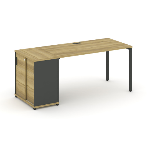 Стол офисный с опорным шкафом-купе Concept CN.SP-235 Стол офисный с опорным шкафом-купе Concept CN.SP-235