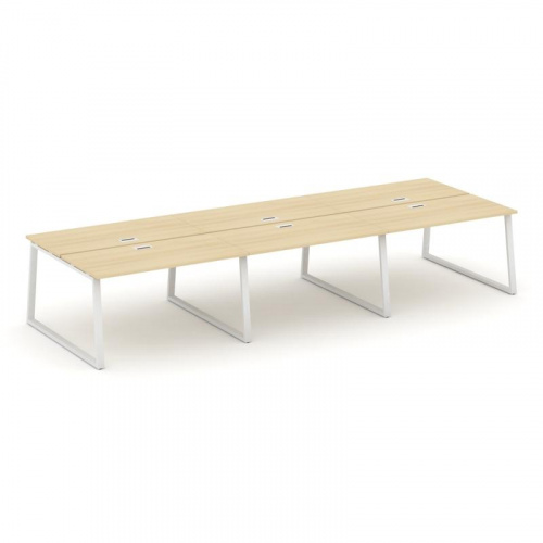 Style Project Рабочая станция 2-х сторон. SN-6T1.DRS-072 Акация Лорка/Металл Антрацит/Заглушка Пласт фото 21