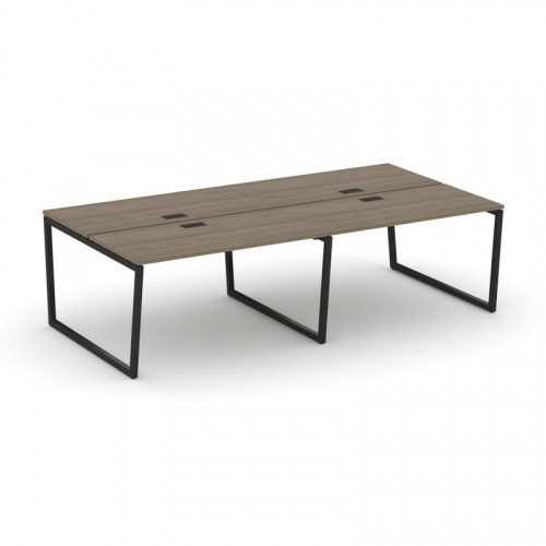 Style Project Рабочая станция 2-х сторон. SN-4T2.DRS-031 Акация Лорка/Металл Антрацит/Заглушка Пласт фото 6