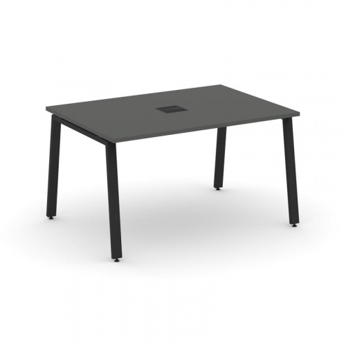 Style Project Стол переговорный SN-6A.SPRG-003 Дуб Табак/Металл Белый 1380*980*750 фото 10