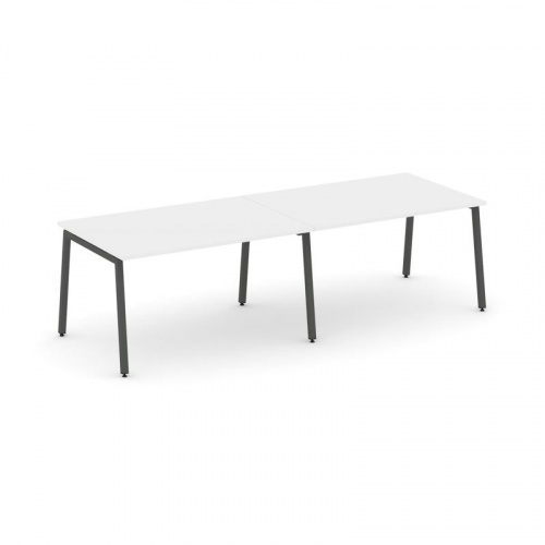 Style Project Стол переговорный SN-4A.SPRG-013.3 Тиквуд Светлый/Металл Белый 2760*980*750 фото 23