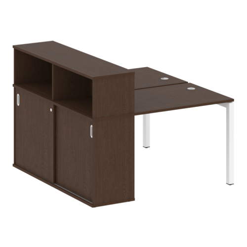 Бенч-система с шкафом-купе на П-обр. м/к Metal System Quattro 50БП.РС-СШК-2.1 фото 6 Бенч-система с шкафом-купе на П-обр. м/к Metal System Quattro 50БП.РС-СШК-2.1 фото 6