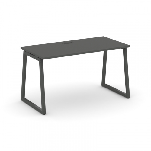 Style Project Стол письменный SN-4T1.SP-001 Акация Лорка/Металл Антрацит/Заглушка Пластик Черный 980 фото 14