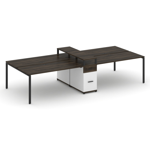 Бенч-система на 4 места с 1 опорной тумбой Concept CN.DRS-440 фото 9