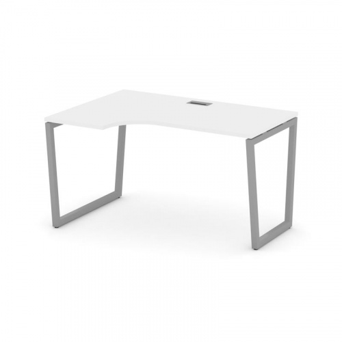 Style Project Стол рабочий эргоном. SN-4T2.SPA-002(L) Акация Лорка/Металл Антрацит/Заглушка Пластик фото 15