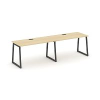 Style Project Рабочая станция 1 сторон. SN-4T1.ORS-003 Акация Лорка/Металл Антрацит/Заглушка Пластик