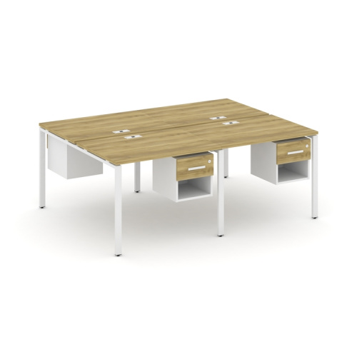 Бенч-система на 4 места с подвесными тумбами Concept CN.DRS-137 фото 11 Бенч-система на 4 места с подвесными тумбами Concept CN.DRS-137 фото 11