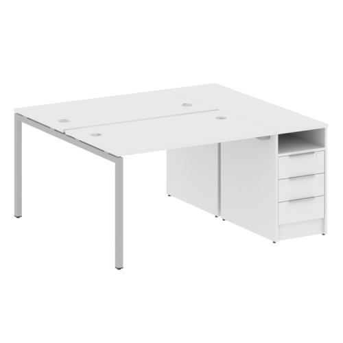 Бенч-система с тумбой на П-обр. м/к Metal System Quattro 40БП.РС-СТП-2.2 фото 4 Бенч-система с тумбой на П-обр. м/к Metal System Quattro 40БП.РС-СТП-2.2 фото 4