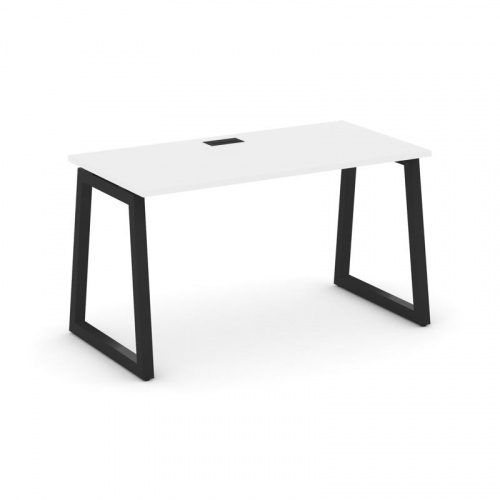 Style Project Стол письменный SN-5T1.SP-002 Акация Лорка/Металл Антрацит/Заглушка Пластик Черный 118 фото 7