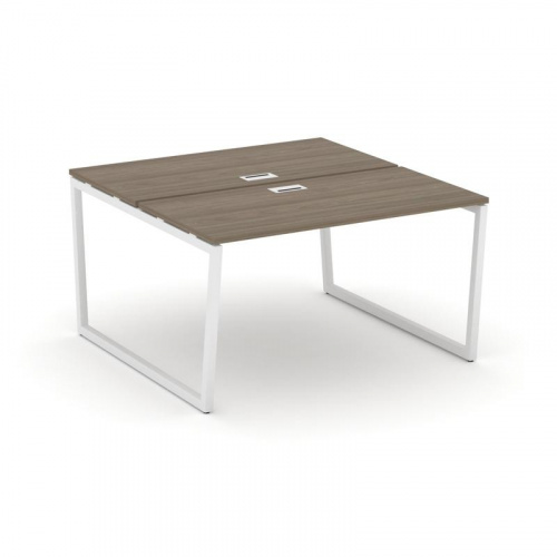 Style Project Рабочая станция 2-х сторон. SN-4T2.DRS-004 Акация Лорка/Металл Антрацит/Заглушка Пласт фото 14