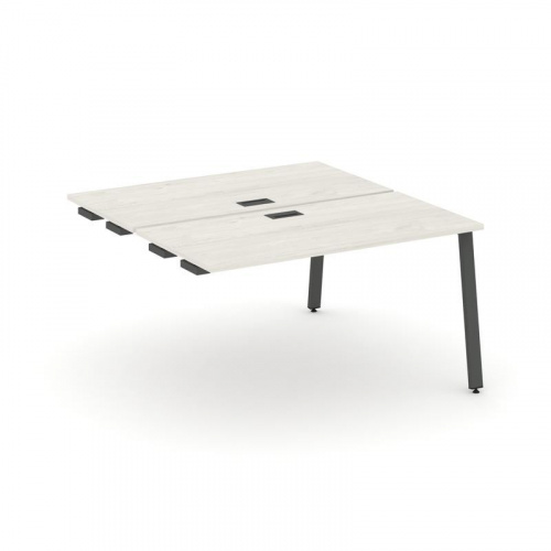 Style Project Стол-приставка к опор. элем. SN-6A.DPRS-014 Антрацит/Металл Белый 1580*1432*750 фото 26