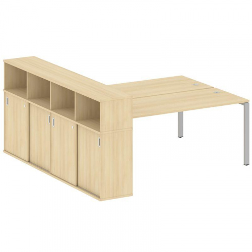 Бенч-система с шкафом-купе на П-обр. м/к Metal System БП.РС-СШК-4.5 фото 10 Бенч-система с шкафом-купе на П-обр. м/к Metal System БП.РС-СШК-4.5 фото 10