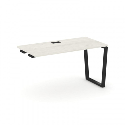 Style Project Стол-приставка к опор. элем. SN-6T2.OPRS-012 Акация Лорка/Металл Антрацит/Заглушка Пла фото 7