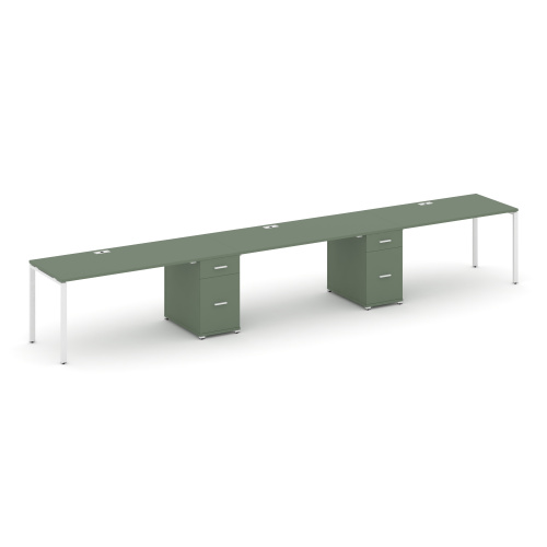 Бенч-система на 3 места с 2 опорными тумбами Concept CN.ORS-437 Бенч-система на 3 места с 2 опорными тумбами Concept CN.ORS-437