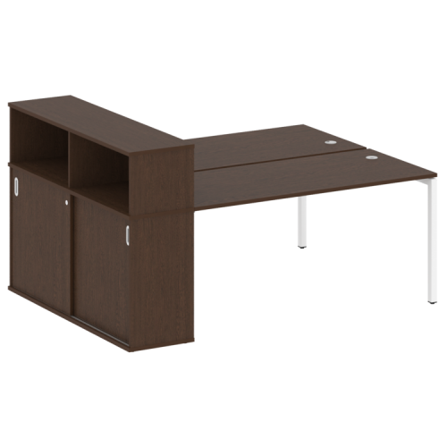 Бенч-система с шкафом-купе на П-обр. м/к Metal System Quattro 40БП.РС-СШК-2.4 фото 5 Бенч-система с шкафом-купе на П-обр. м/к Metal System Quattro 40БП.РС-СШК-2.4 фото 5