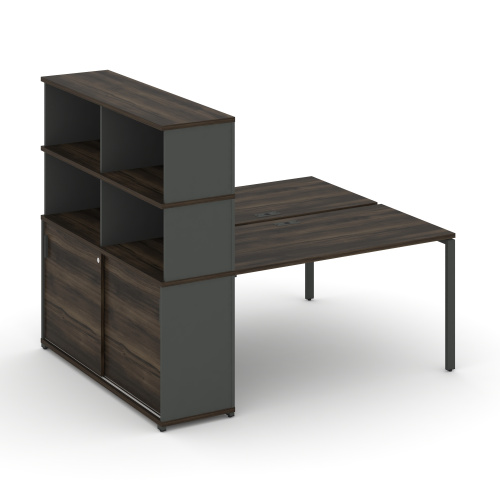 Бенч-система с опорным шкафом-купе с надставкой Concept CN.DRS-244 фото 3