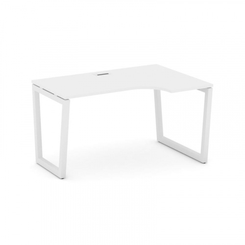 Style Project Стол рабочий эргоном. SN-5T2.SPA-021(R) Акация Лорка/Металл Антрацит/Заглушка Пластик фото 17