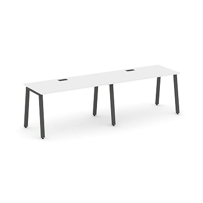 Style Project Рабочая станция 1 сторон. SN-6A.ORS-001 Белый/Металл Антрацит 1960*600*750